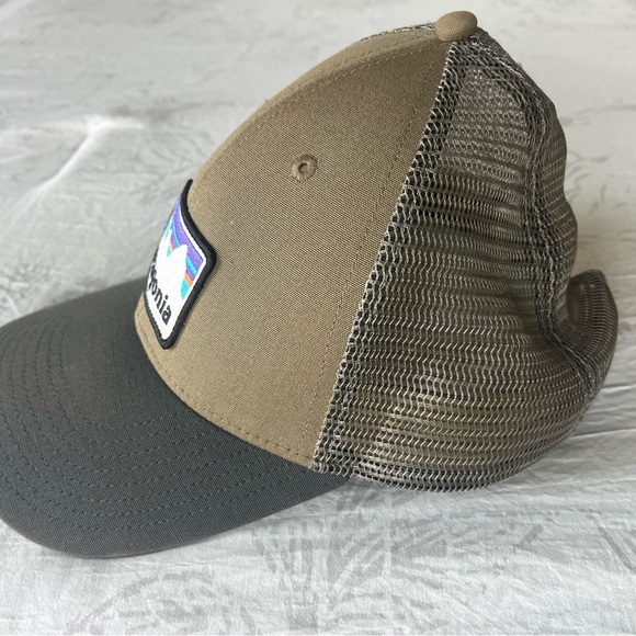 Patagonia Tan and Gray Logo Cap - Picture 2 of 6